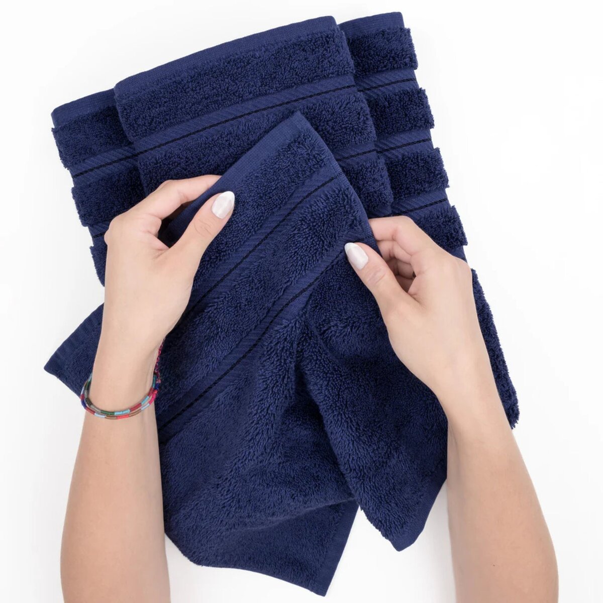 Set 2 Prosoape de Baie Daveza, 600 gr/mp, Calitate Premium, 100% Bumbac Turcesc Set 2 Prosoape de Baie Daveza, 600 gr/mp, Calitate Premium, 100% Bumbac Turcesc - imagine 4