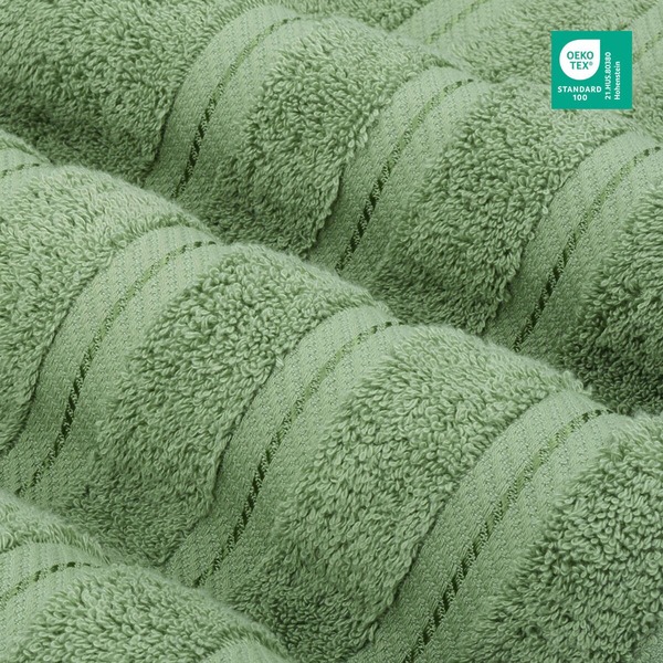 Set 2 Prosoape Premium Daveza 600 GSM 2 Prosoape de Baie 70x140 cm 100 Bumbac Turcesc Set Prosoape Verde 564