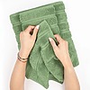 Set 2 Prosoape Premium Daveza 600 GSM 2 Prosoape de Baie 70x140 cm 100 Bumbac Turcesc Set Prosoape Verde 565